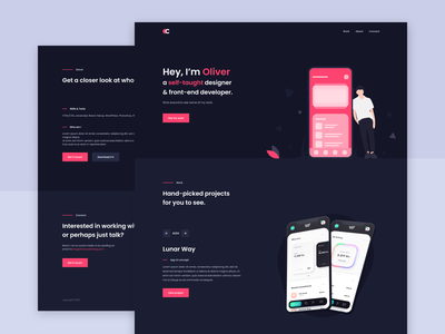 Detail Portfolio React Template Nomer 7