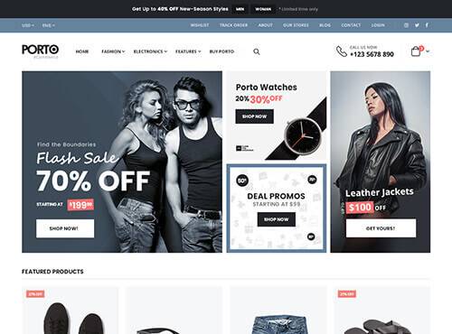 Detail Porto Html5 Template Nomer 29