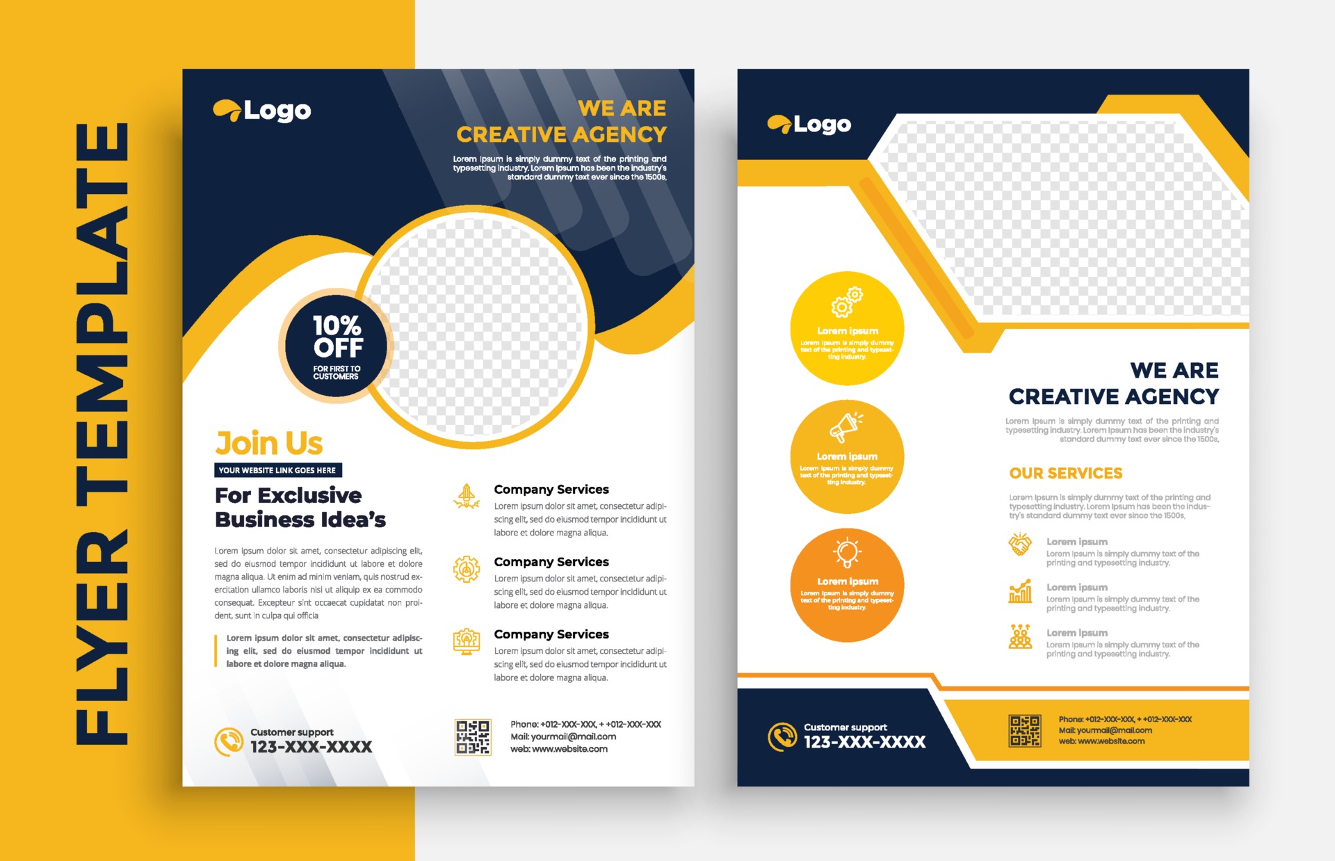 Detail Portrait Brochure Template Nomer 48