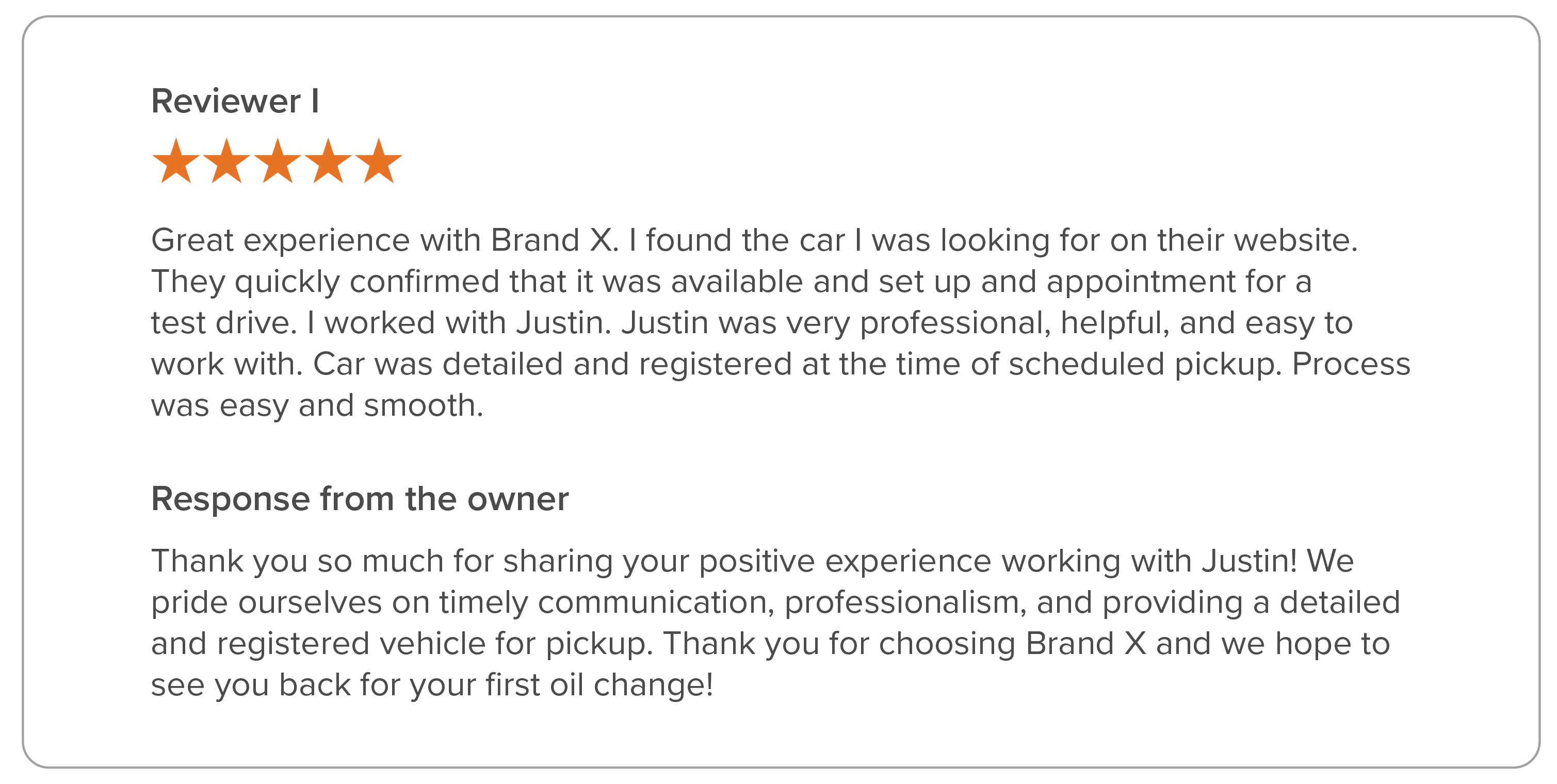 Detail Positive Feedback Template Nomer 7