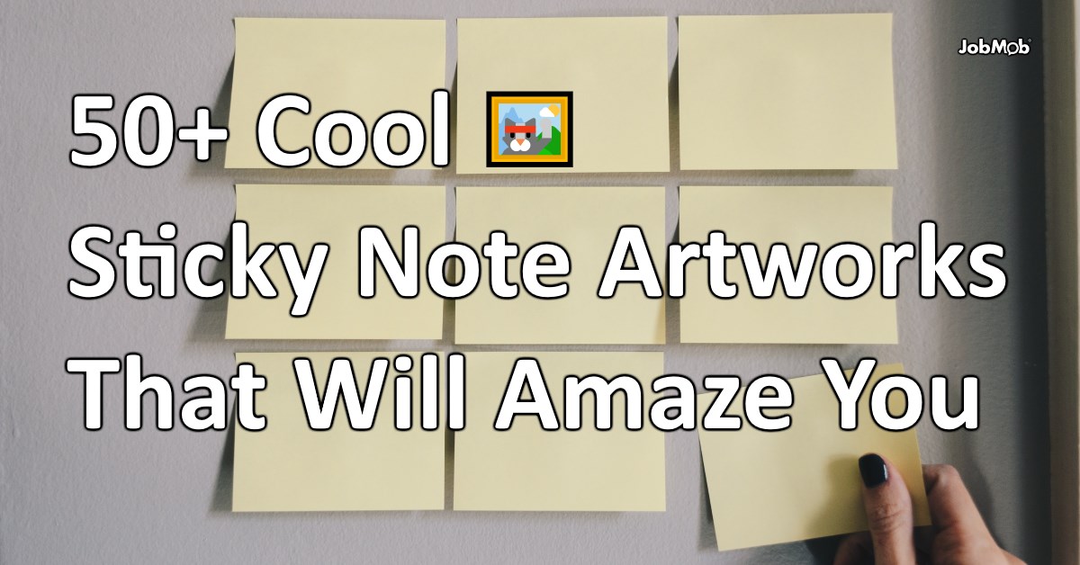 Detail Post It Note Mural Template Nomer 21