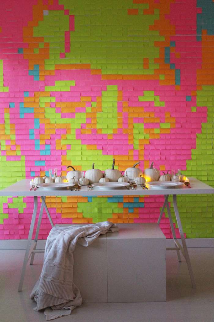 Detail Post It Note Mural Template Nomer 29