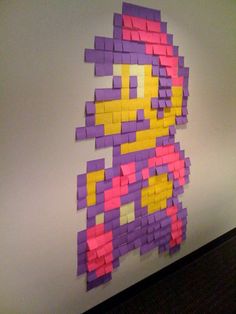 Detail Post It Note Mural Template Nomer 8