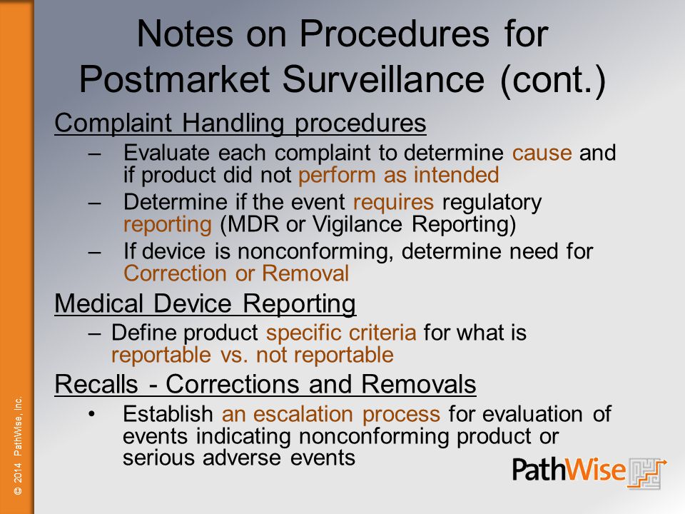 Detail Post Market Surveillance Plan Template Nomer 23