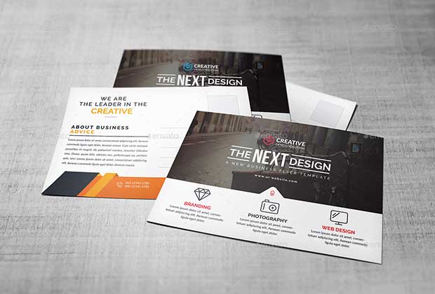 Detail Postcard Template Psd Nomer 36