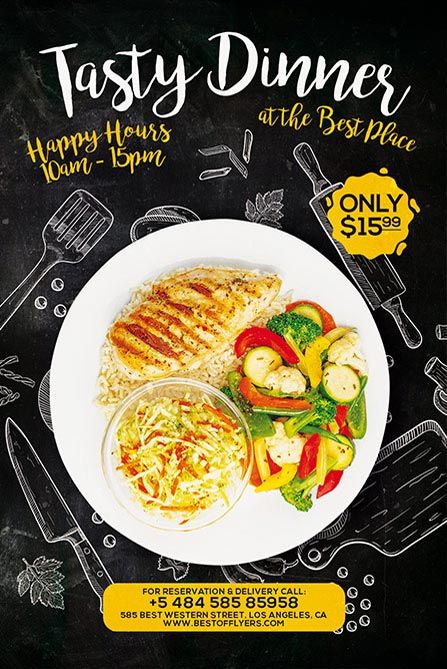 Detail Poster Food Template Nomer 29