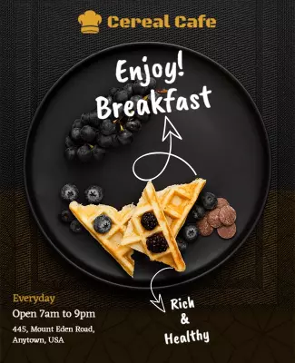 Detail Poster Food Template Nomer 6