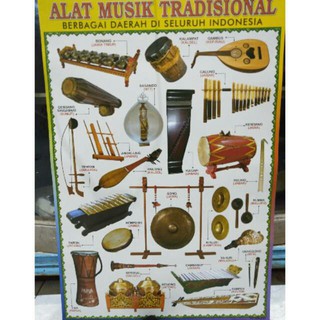 Download Poster Kumpulan Gambar Alat Musik Tradisional Nomer 5