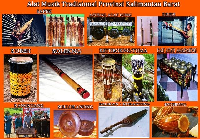 Download Poster Kumpulan Gambar Alat Musik Tradisional Nomer 9