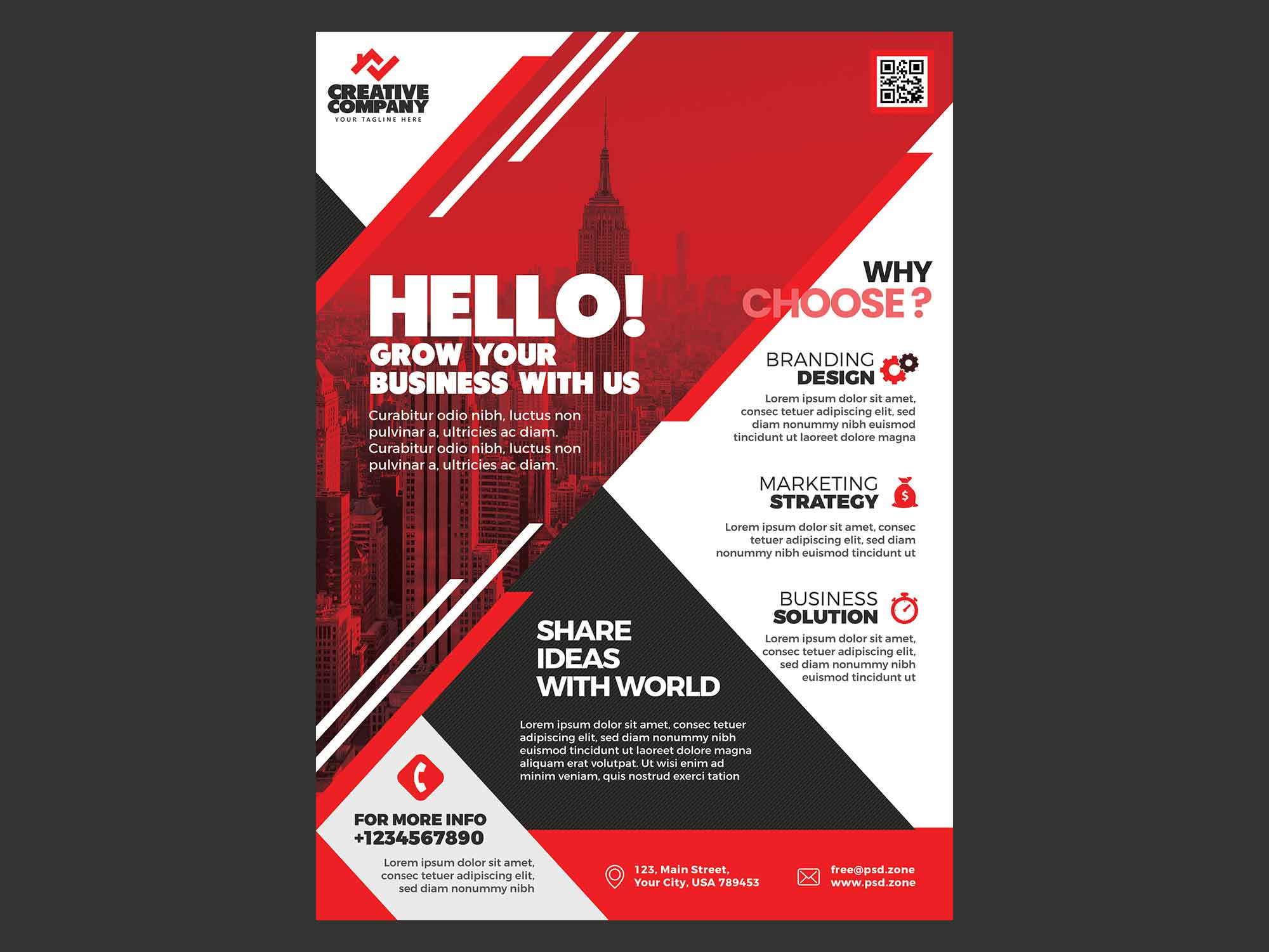 Detail Poster Template Psd Nomer 9