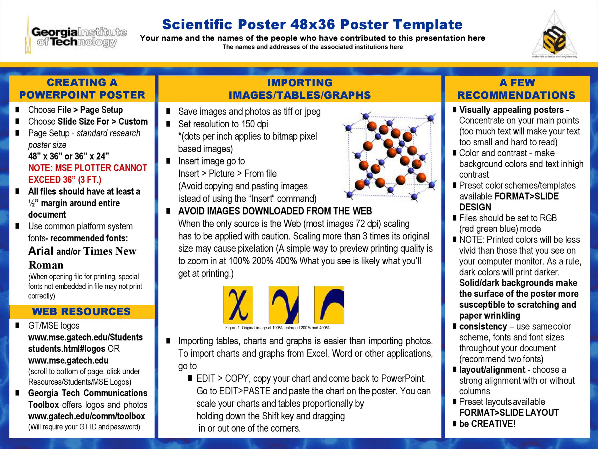 Detail Poster Template Word Nomer 33