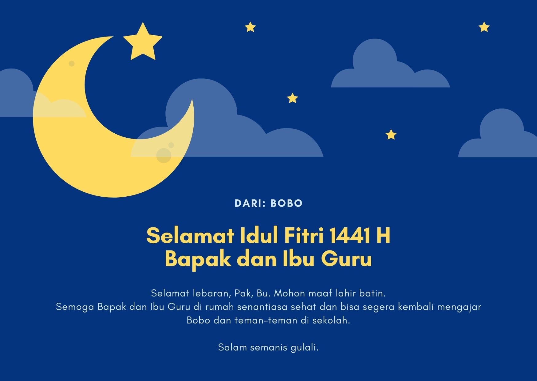 Detail Poster Ucapan Selamat Idul Fitri Nomer 18