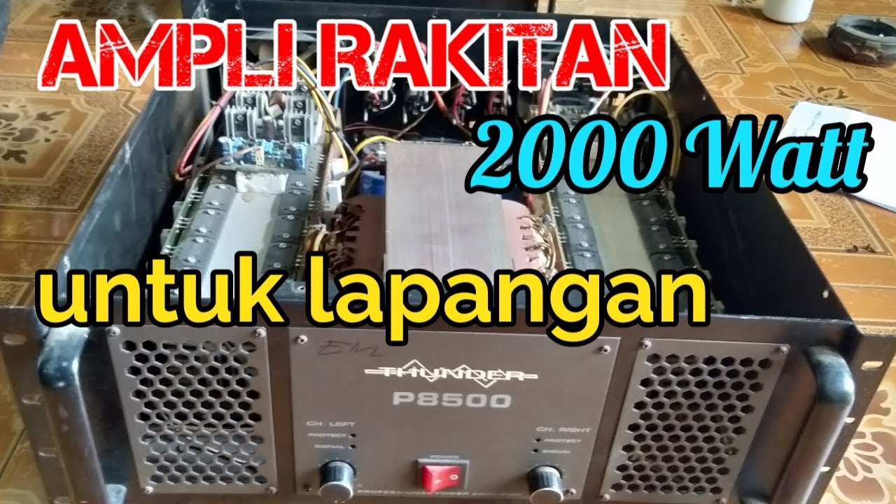 Detail Power Ampli Rakitan Untuk Lapangan Nomer 14