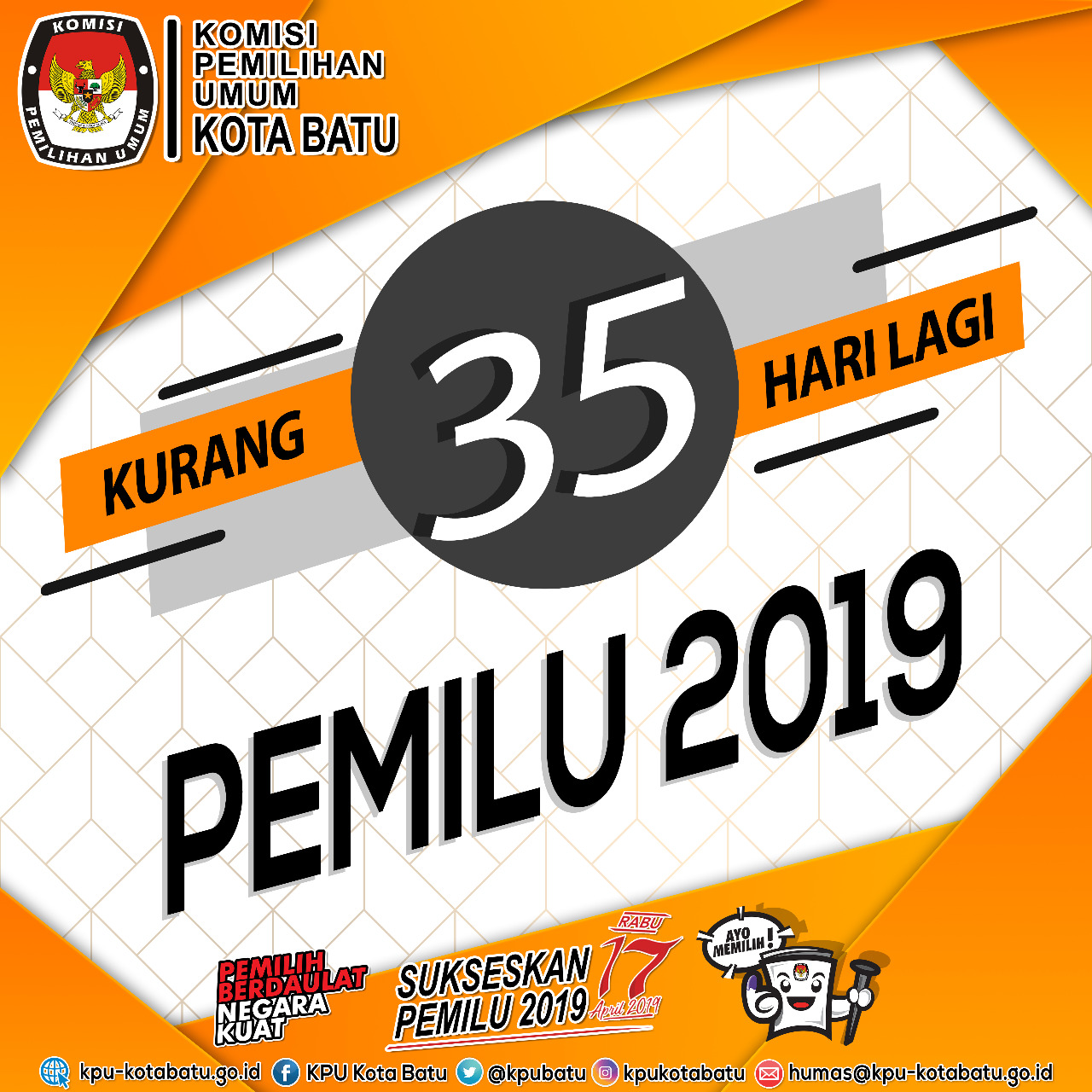 Detail Download Logo Pemilihan Umum 2019 Nomer 24