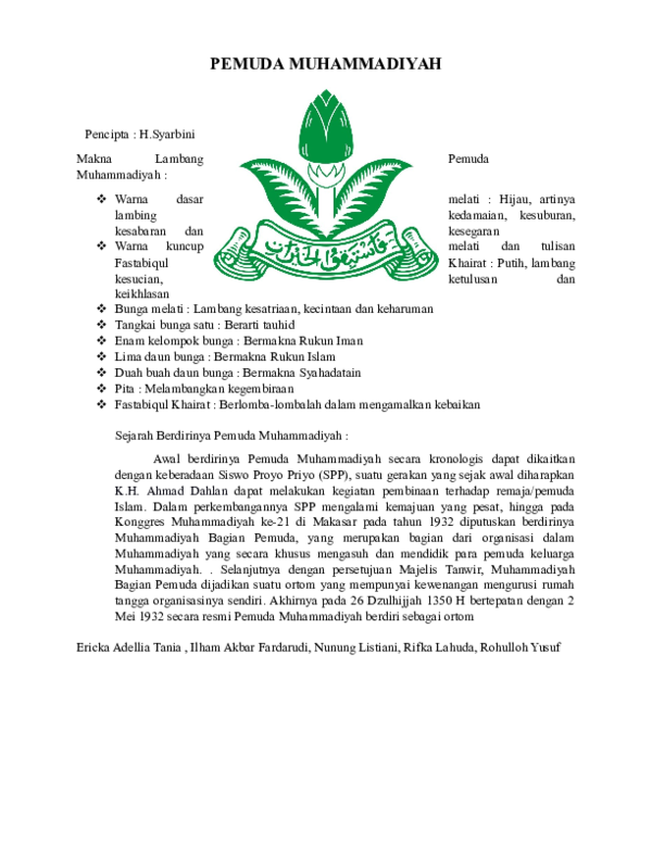 Detail Download Logo Pemuda Muhammadiyah Nomer 19