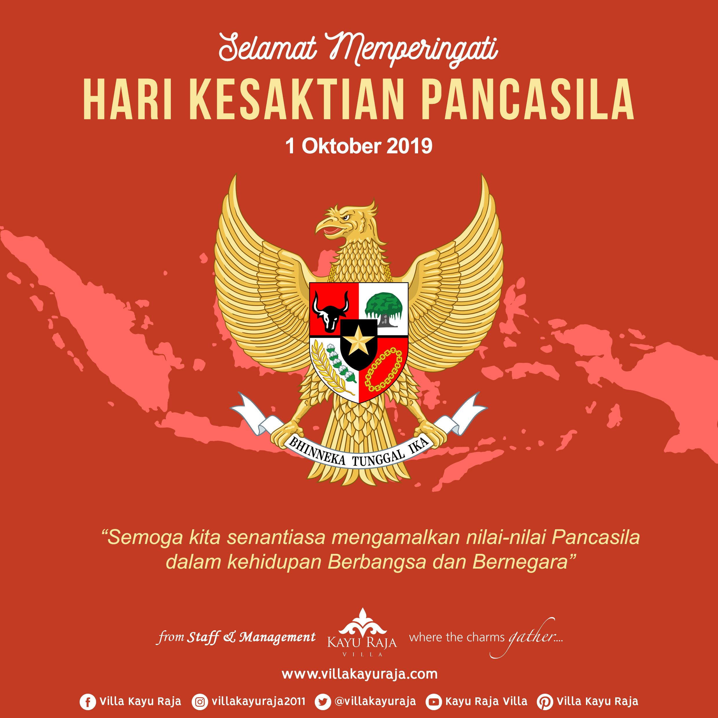 Detail Download Logo Peringatan Hari Kesaktian Pancasila 2019 Nomer 3