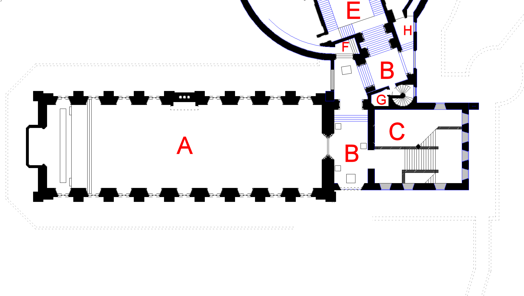 Detail Hogwarts Schloss Grundriss Nomer 2