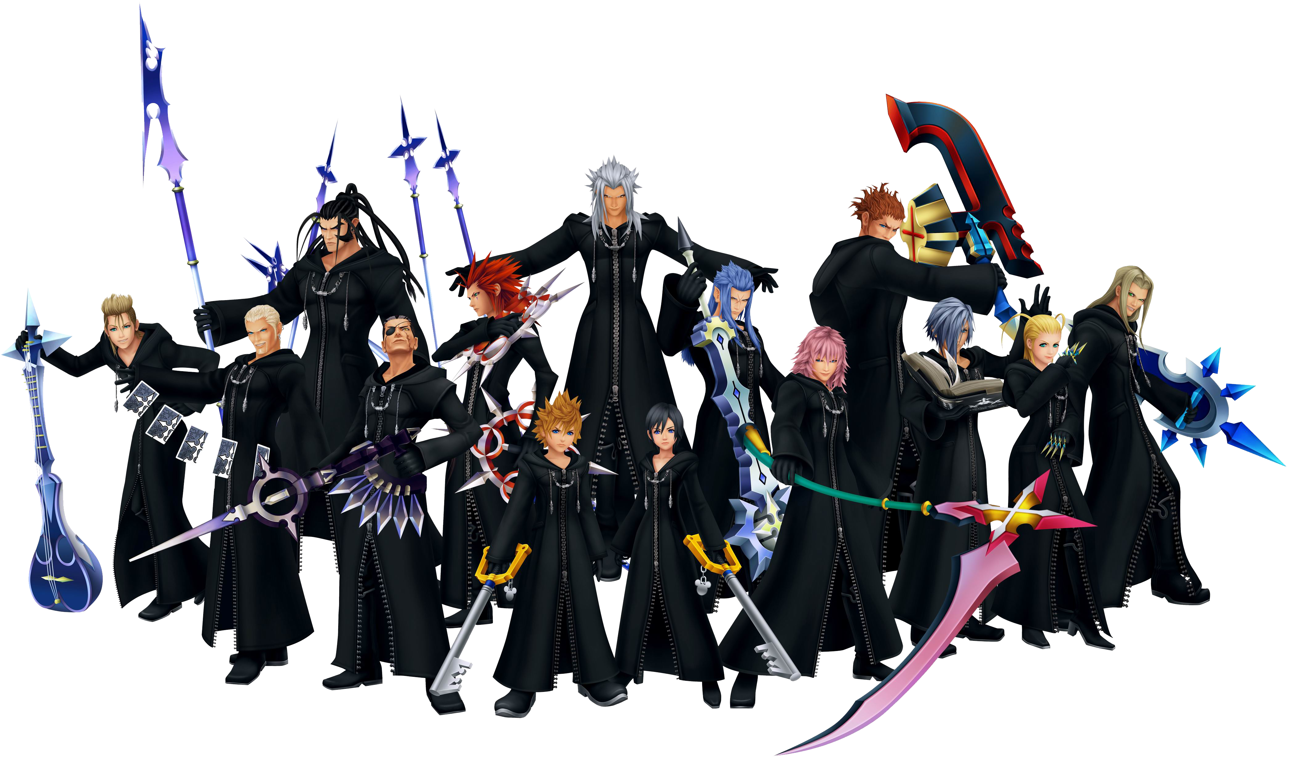 Kingdom Hearts Organisation 13 Mantel - KibrisPDR
