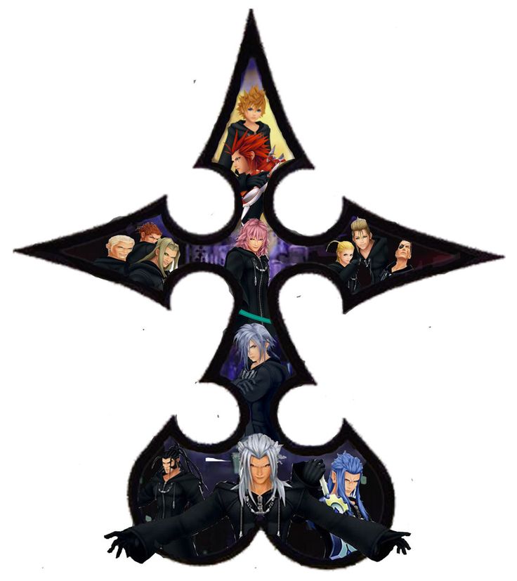 Detail Kingdom Hearts Organisation 13 Mantel Nomer 11
