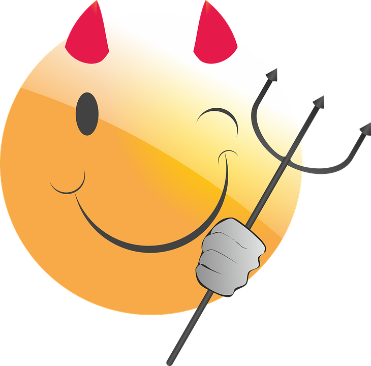Detail Smiley Gemein Nomer 4