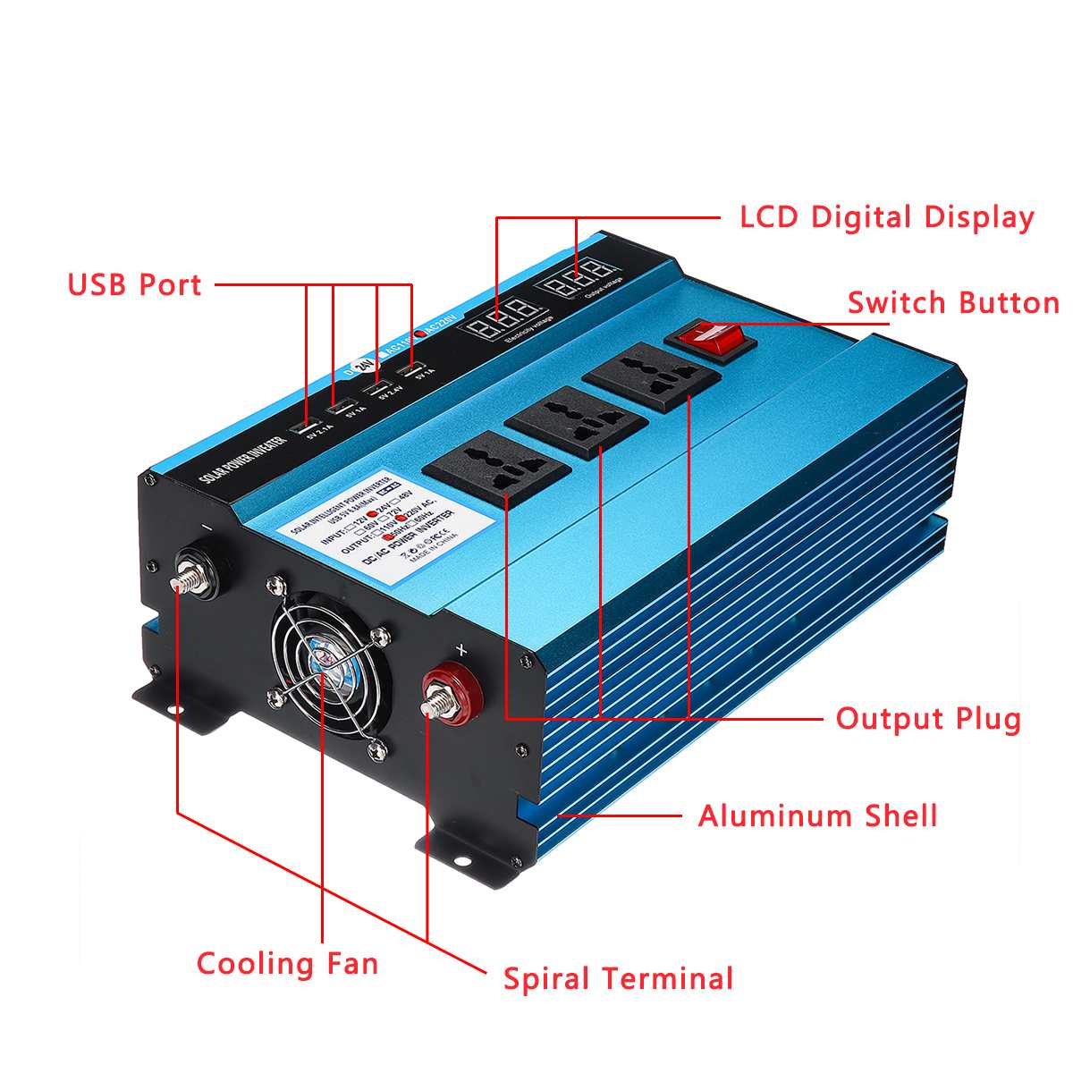 Detail Power Inverter Untuk Kipas Angin Nomer 21