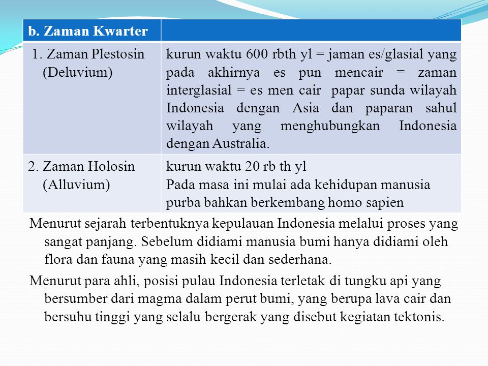 Detail Power Point Terbentuknya Kepulauaan Indonesia Dan Gambar Nomer 7