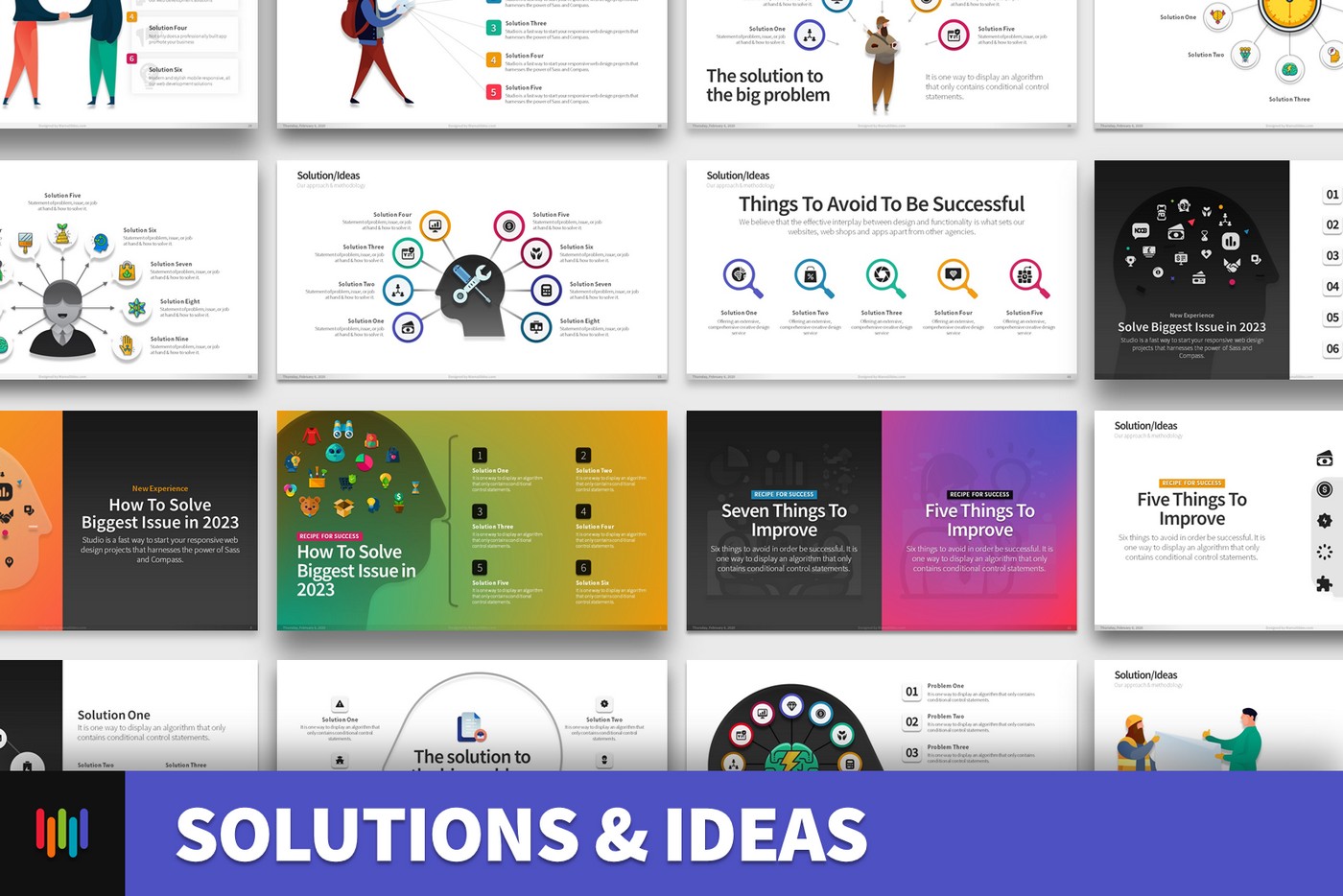 Detail Powerpoint Algorithm Template Nomer 41