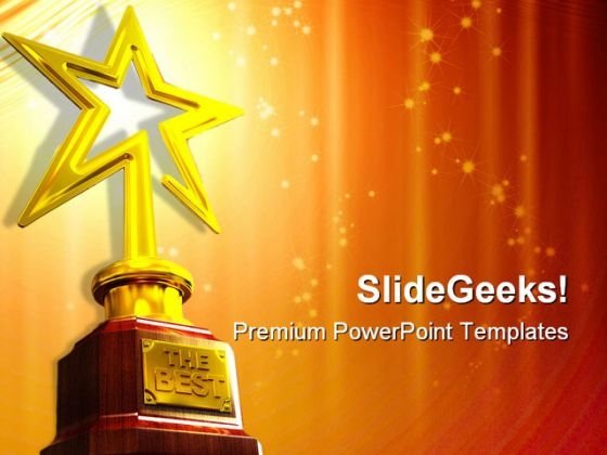 Detail Powerpoint Award Template Nomer 18