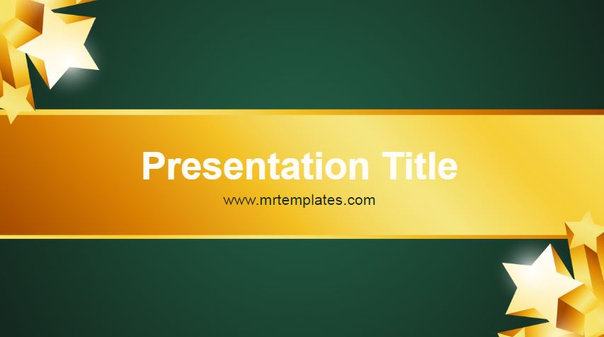 Detail Powerpoint Award Template Nomer 42