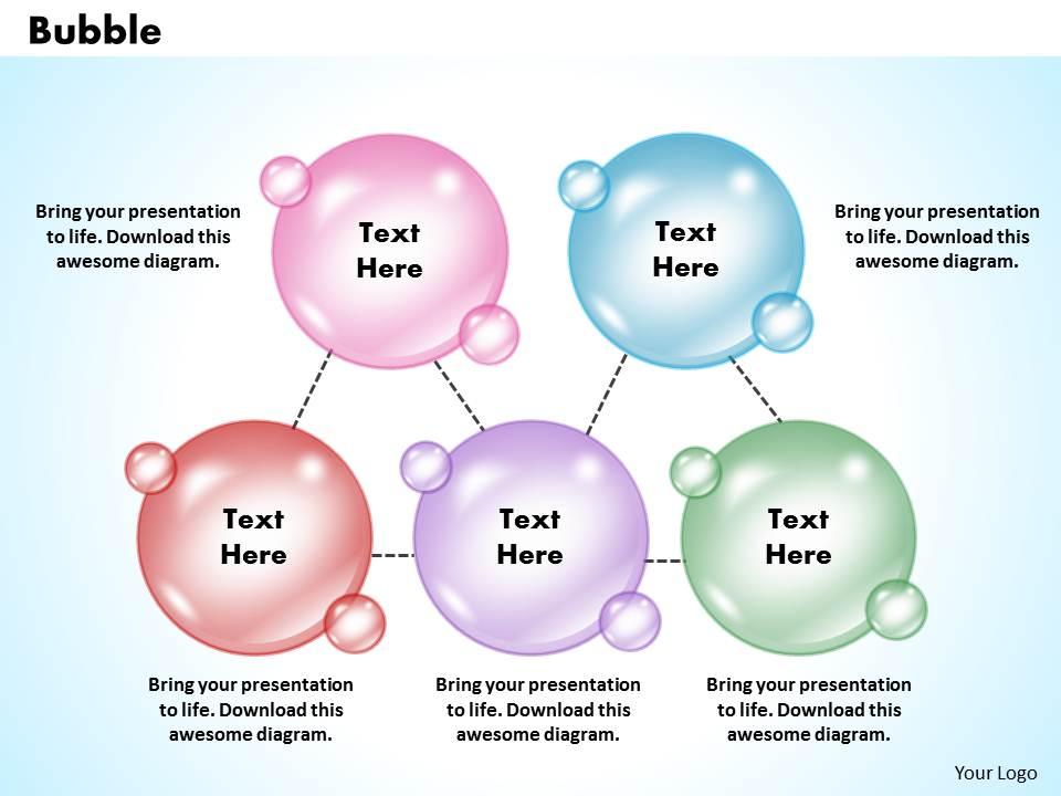 Detail Powerpoint Bubble Template Nomer 12