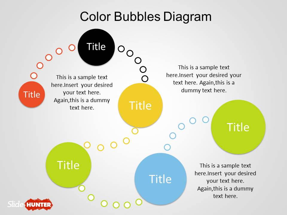 Detail Powerpoint Bubble Template Nomer 16