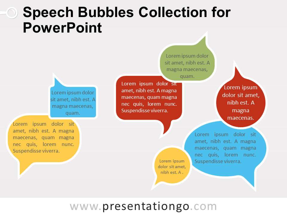 Detail Powerpoint Bubble Template Nomer 19