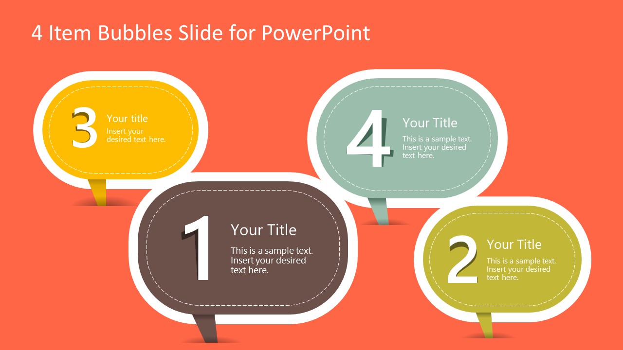 Detail Powerpoint Bubble Template Nomer 20