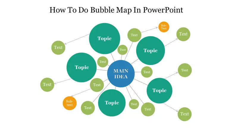 Detail Powerpoint Bubble Template Nomer 21