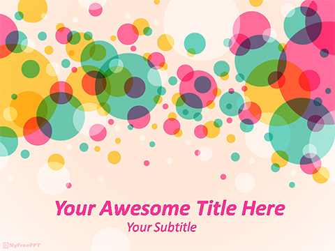 Detail Powerpoint Bubble Template Nomer 27