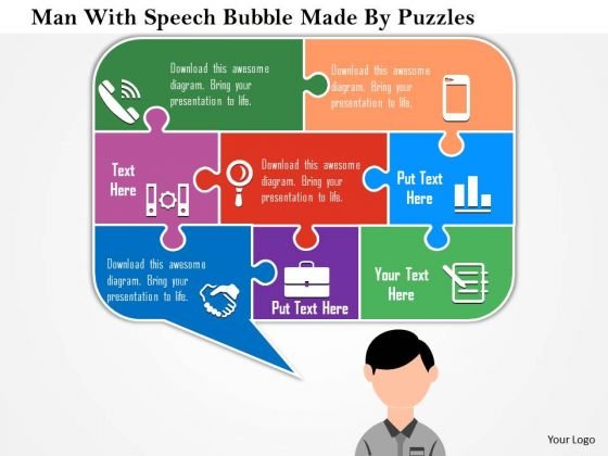 Detail Powerpoint Bubble Template Nomer 33