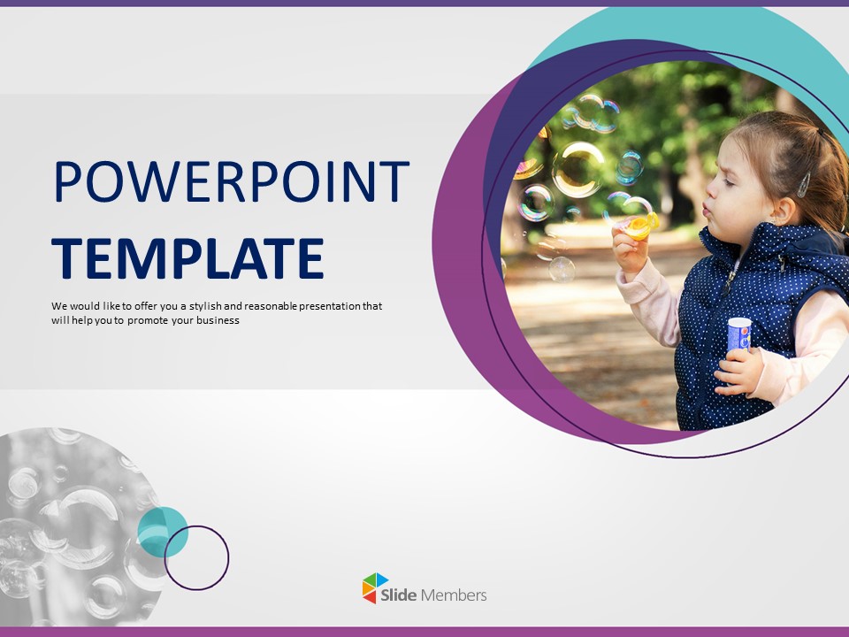 Detail Powerpoint Bubble Template Nomer 49