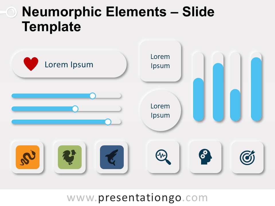 Detail Powerpoint Button Template Nomer 10