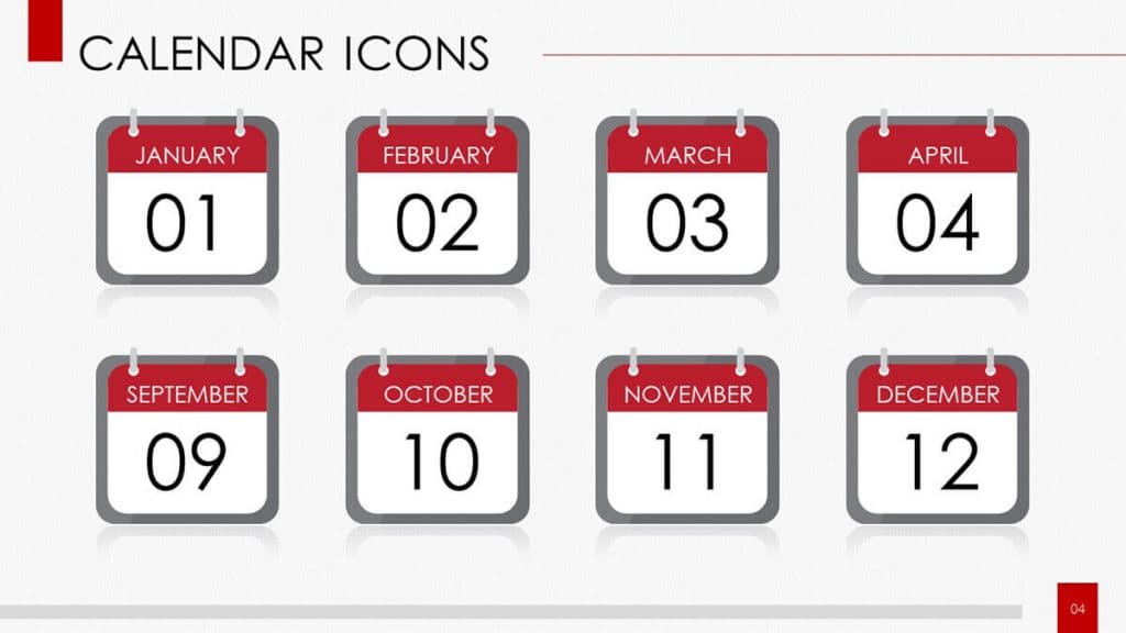 Detail Powerpoint Calendar Template Free Nomer 28