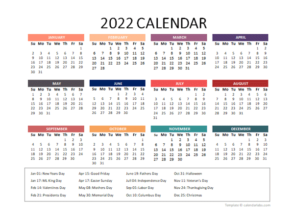 Detail Powerpoint Calendar Template Free Nomer 33