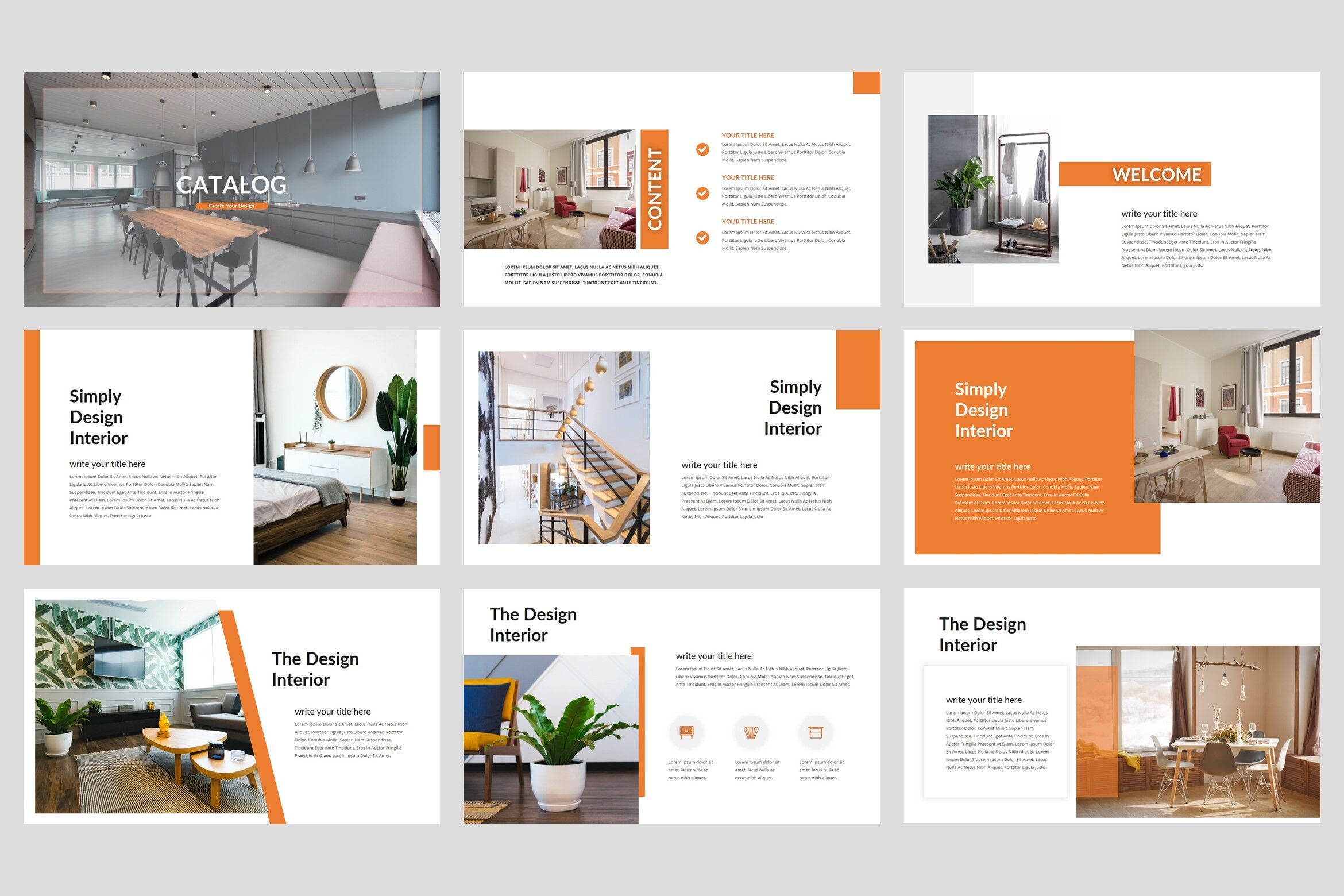 Detail Powerpoint Catalog Template Nomer 18