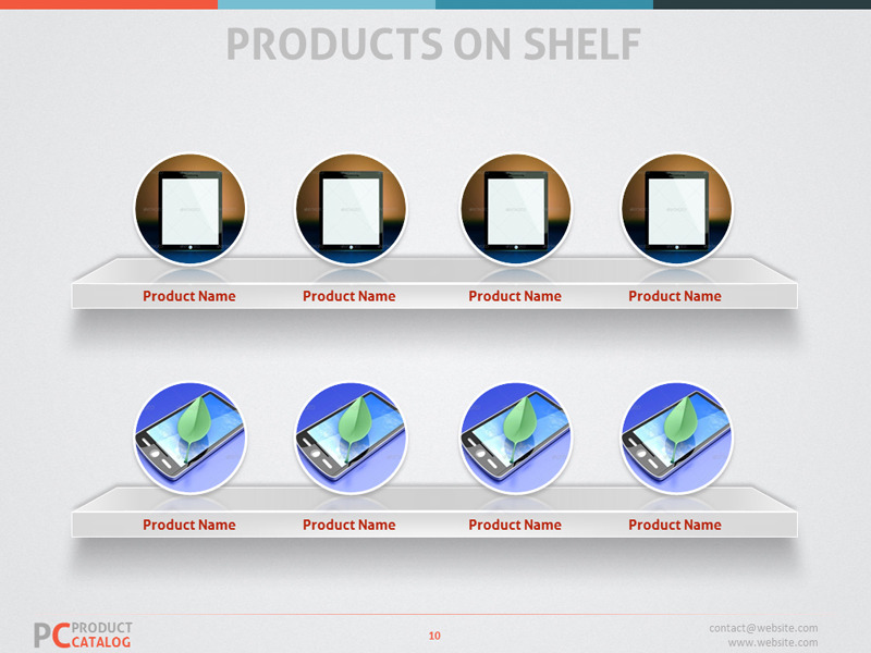 Detail Powerpoint Catalog Template Nomer 21
