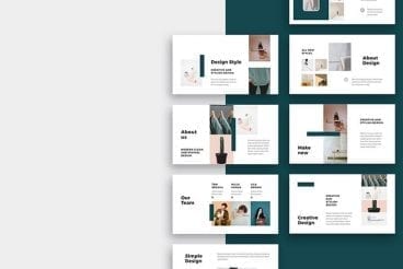 Detail Powerpoint Catalog Template Nomer 24