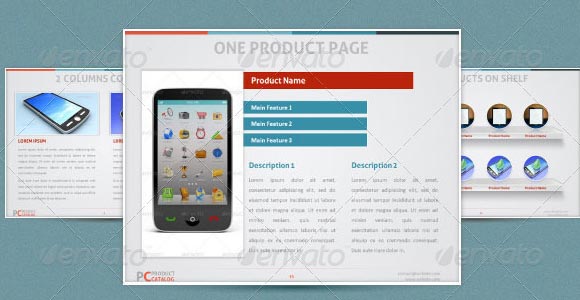 Detail Powerpoint Catalog Template Nomer 27