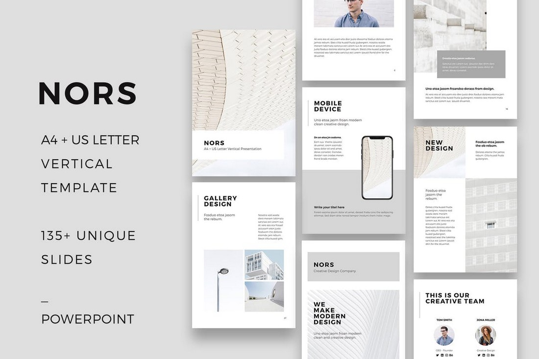 Detail Powerpoint Catalog Template Nomer 30