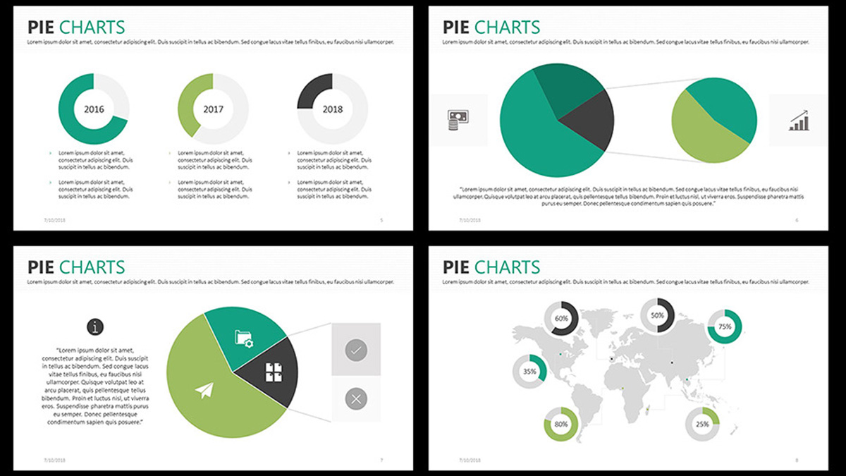 Detail Powerpoint Chart Template Nomer 25