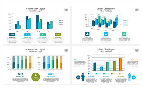 Detail Powerpoint Chart Template Nomer 37