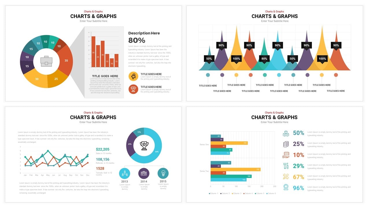 Detail Powerpoint Chart Template Nomer 39