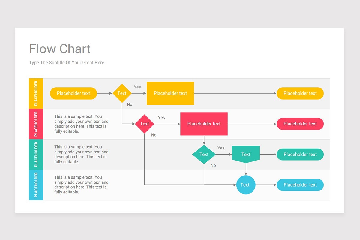 Detail Powerpoint Flowchart Template Nomer 14