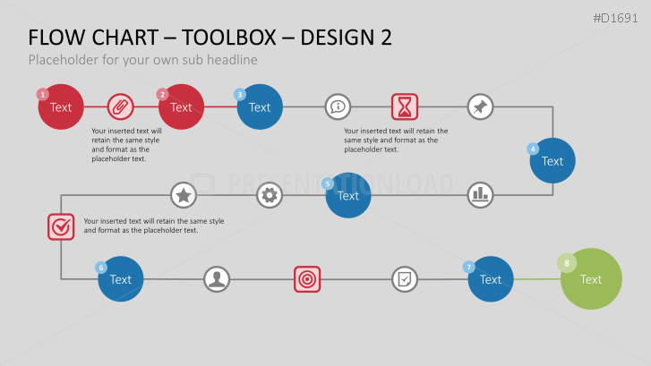 Detail Powerpoint Flowchart Template Nomer 21